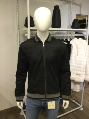 Soul Of London Full Zip Fleece Sweater Black SOFL222301