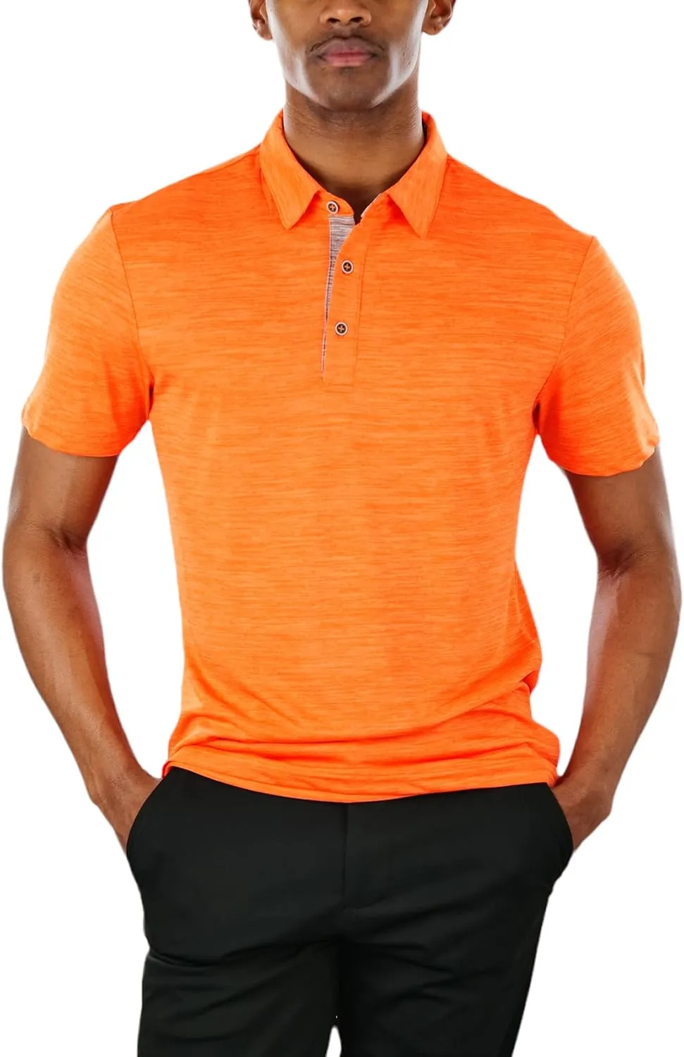 ToBeInStyle Men's Classic Short Sleeve Active Polo Shirt