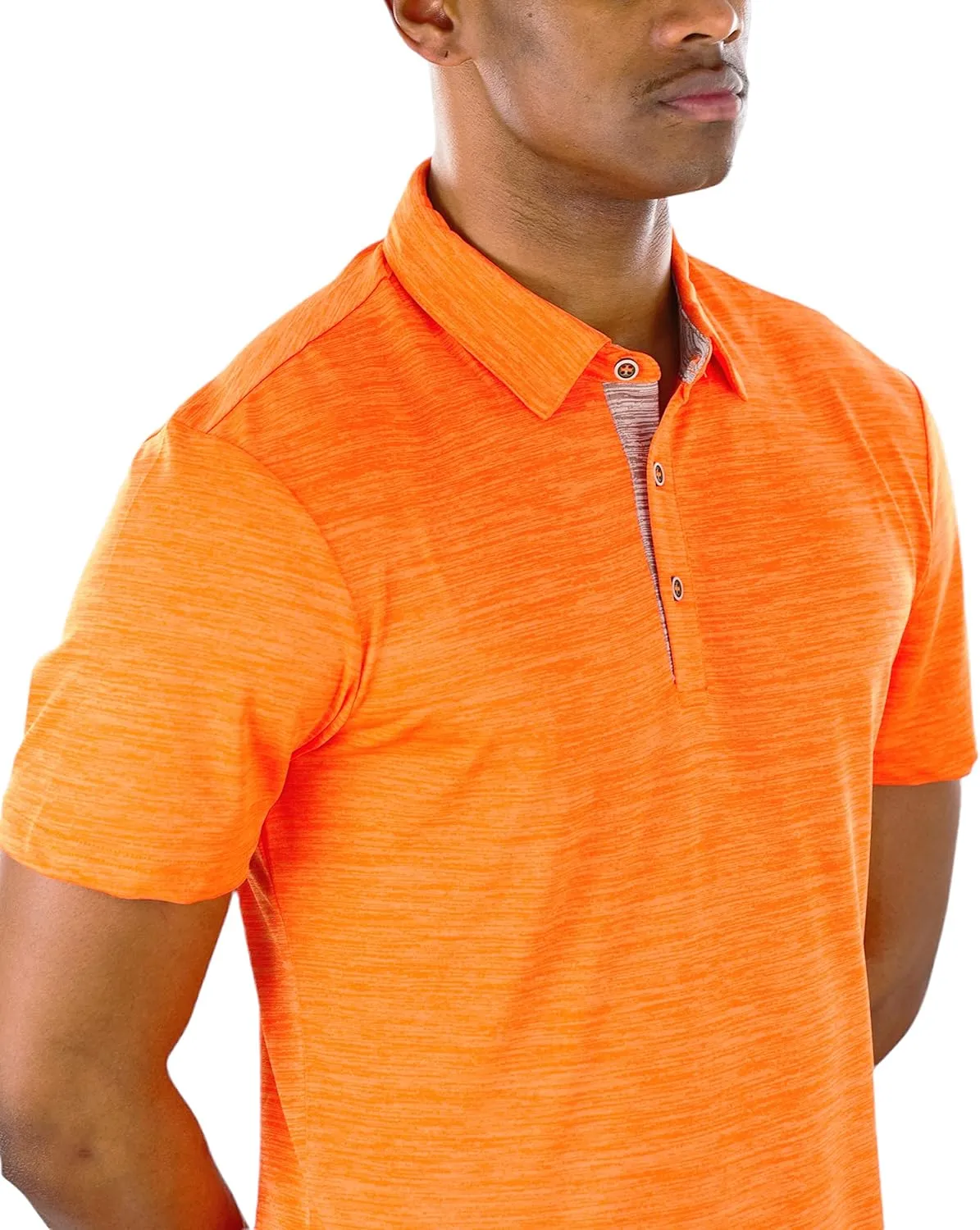 ToBeInStyle Men's Classic Short Sleeve Active Polo Shirt