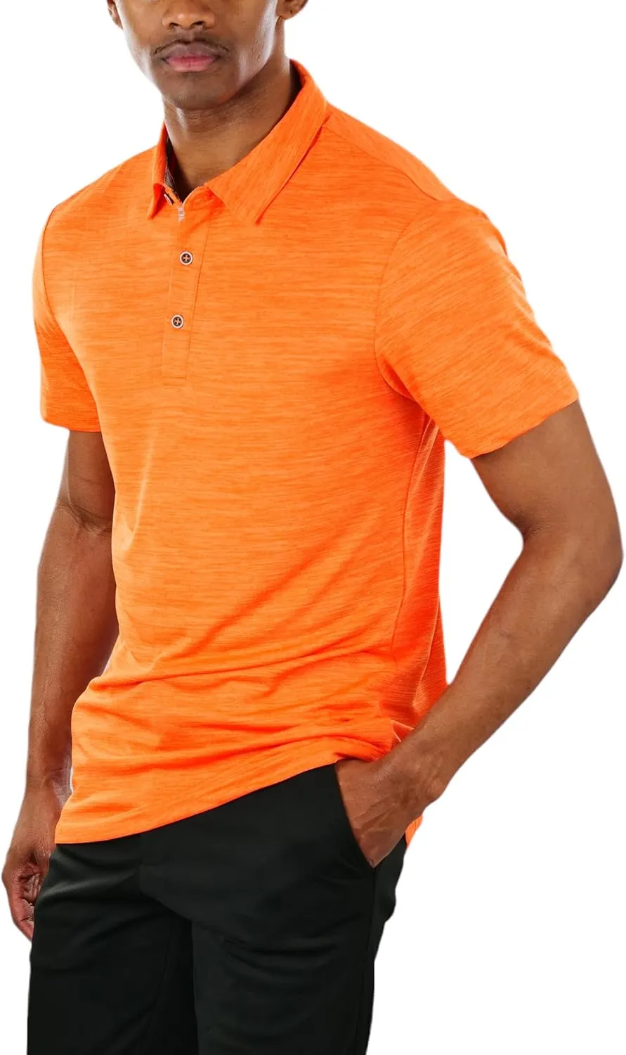 ToBeInStyle Men's Classic Short Sleeve Active Polo Shirt