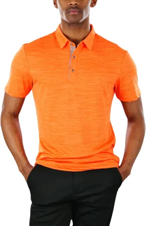 ToBeInStyle Men's Classic Short Sleeve Active Polo Shirt