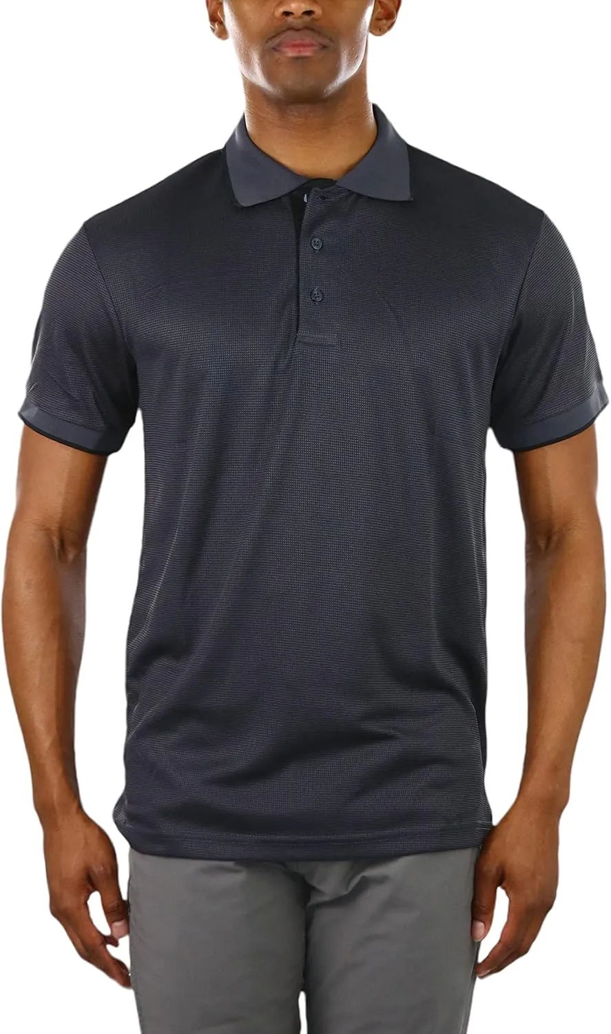 ToBeInStyle Men's Classic Short Sleeve Active Polo Shirt