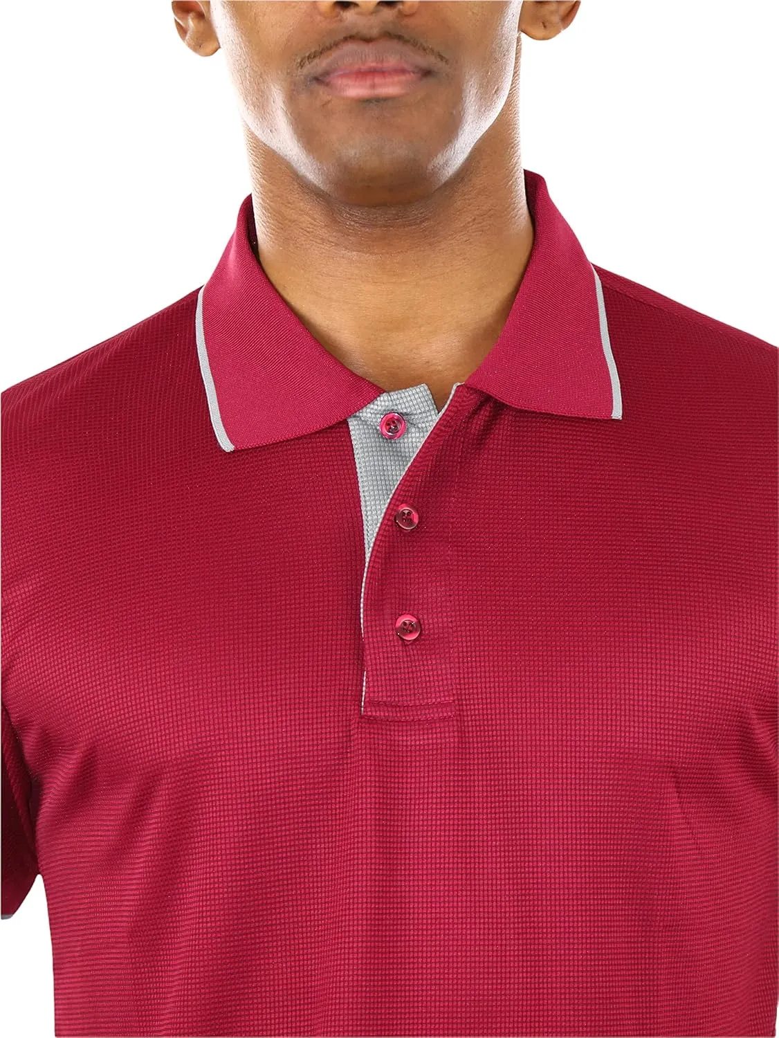 ToBeInStyle Men's Classic Short Sleeve Active Polo Shirt
