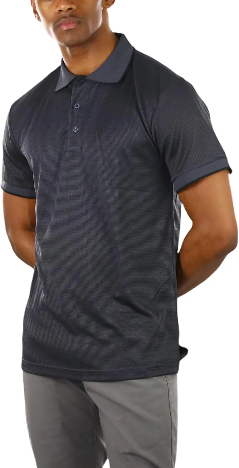 ToBeInStyle Men's Classic Short Sleeve Active Polo Shirt