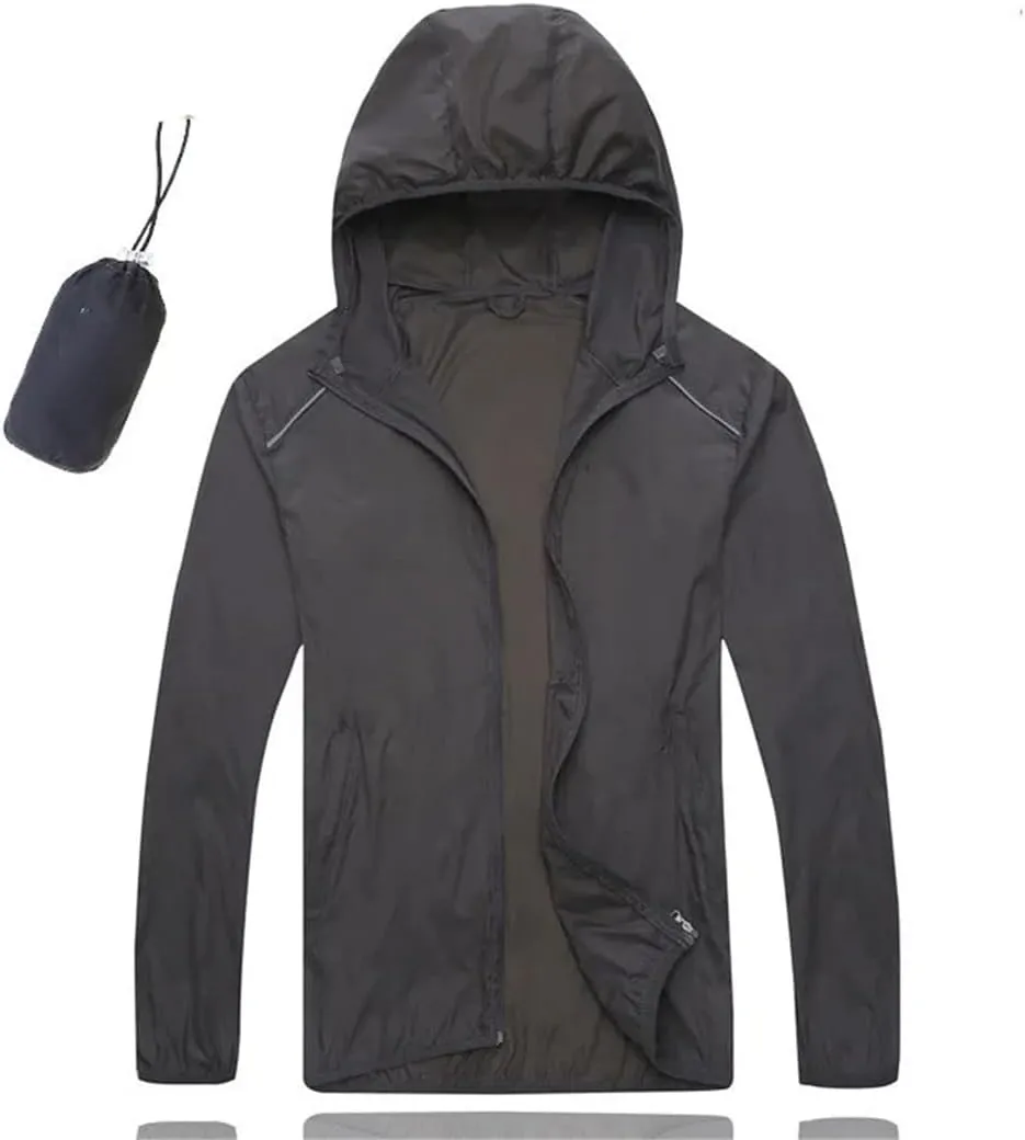Unisex Cycling Windbreaker Multi-Functional Reflective Spring Bike Riding Jacket