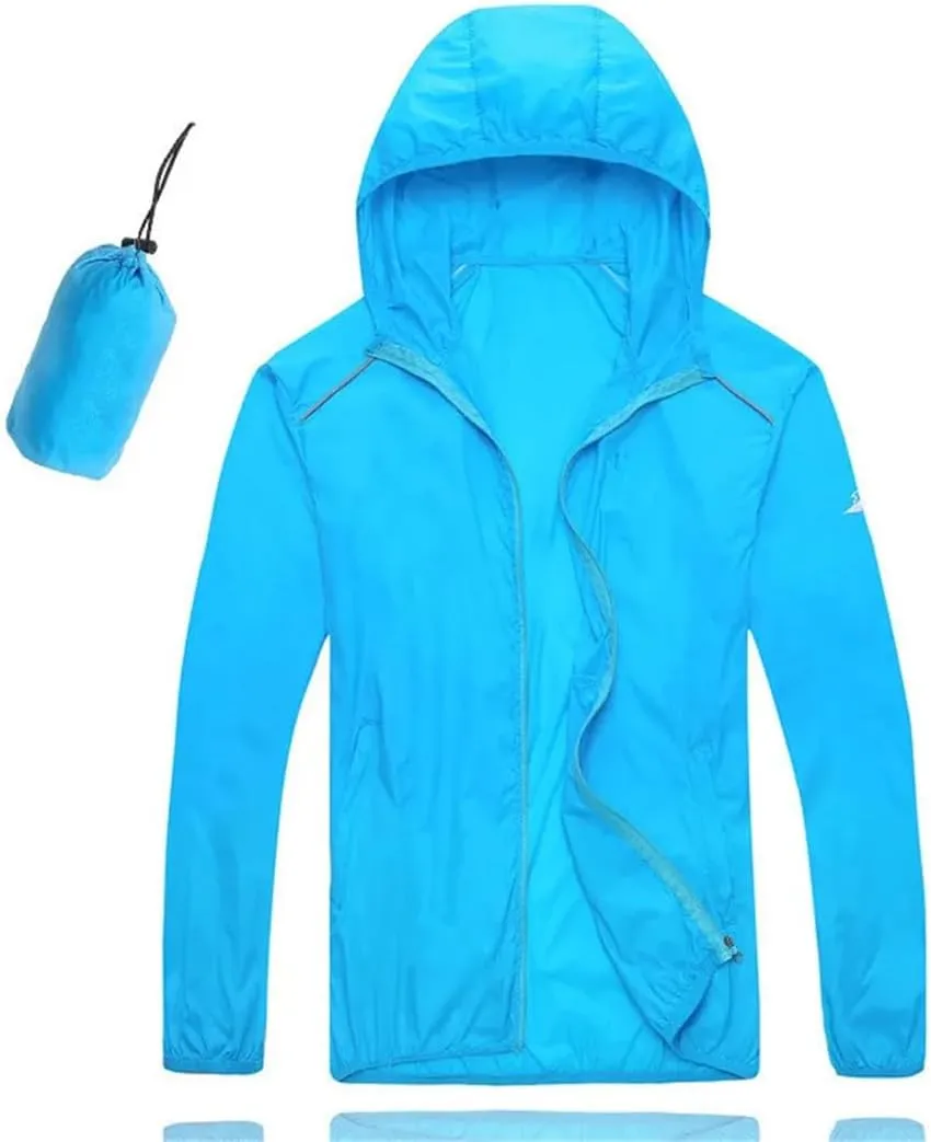Unisex Cycling Windbreaker Multi-Functional Reflective Spring Bike Riding Jacket