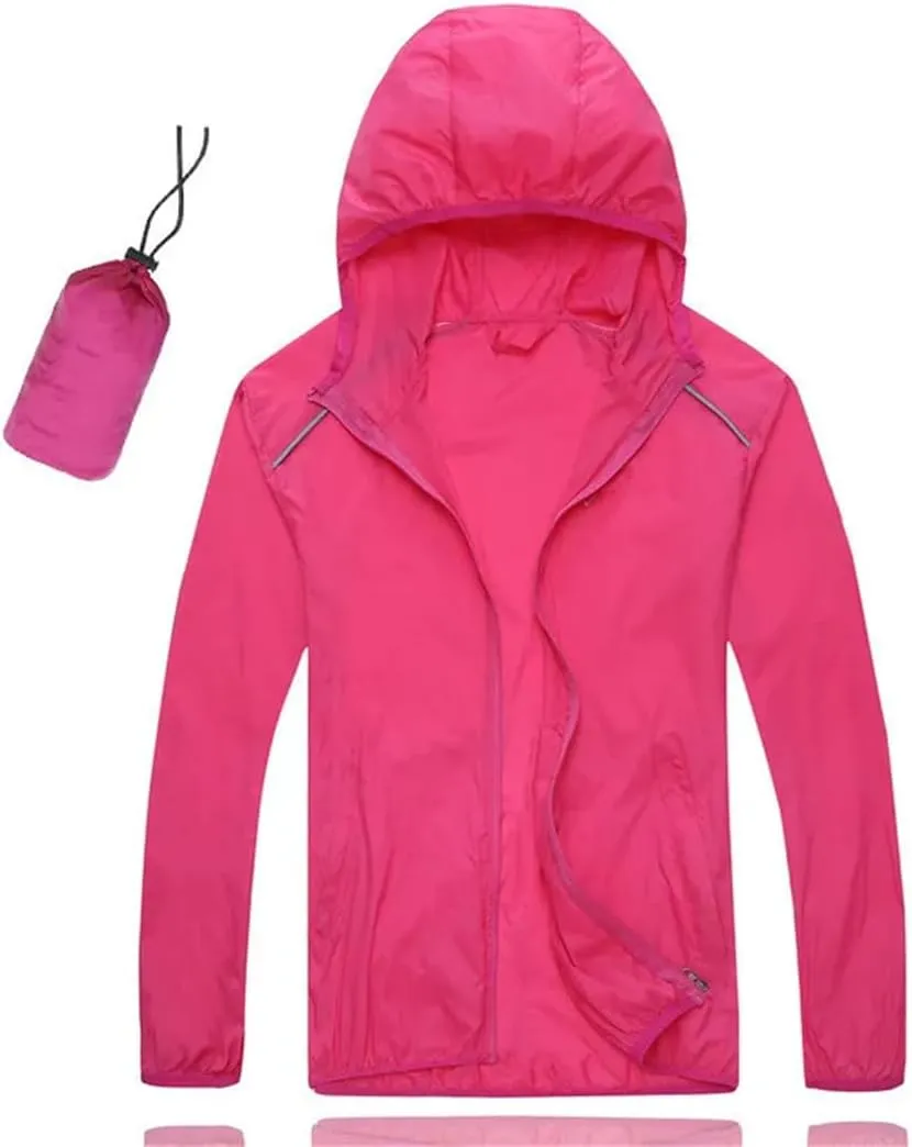Unisex Cycling Windbreaker Multi-Functional Reflective Spring Bike Riding Jacket