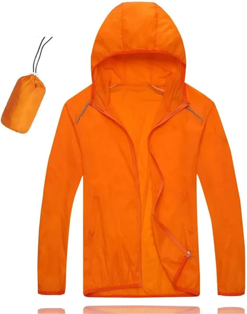 Unisex Cycling Windbreaker Multi-Functional Reflective Spring Bike Riding Jacket