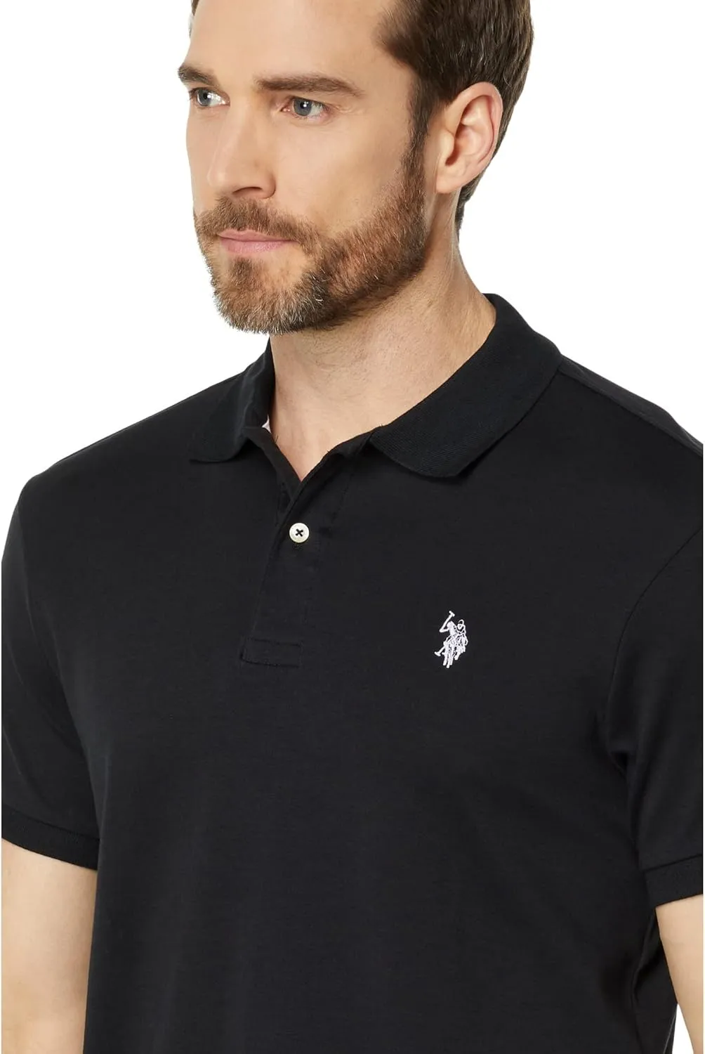 U.S. Polo Assn. Men's Slim Fit Interlock Polo