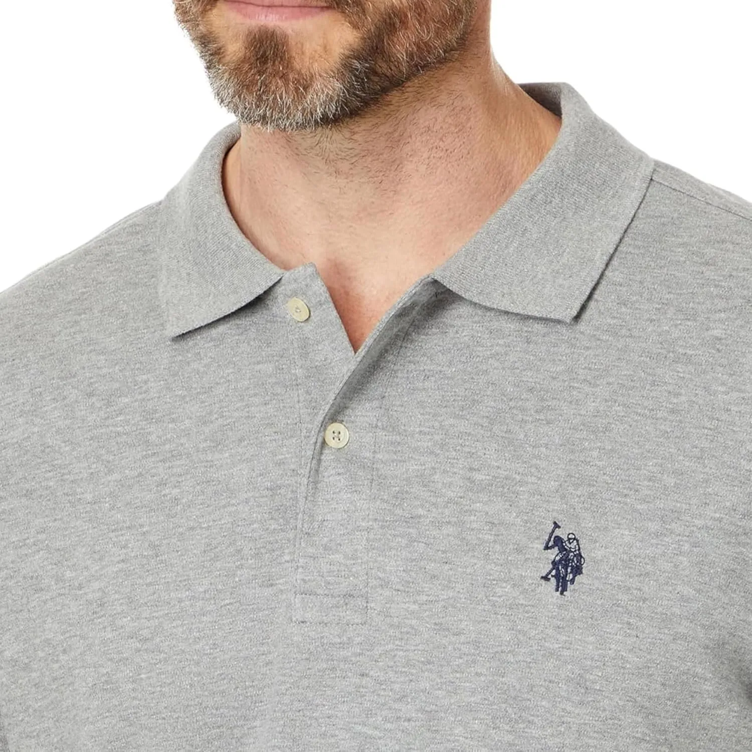 U.S. Polo Assn. Men's Slim Fit Interlock Polo