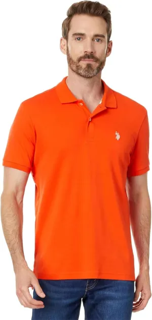 U.S. Polo Assn. Men's Slim Fit Interlock Polo