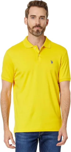 U.S. Polo Assn. Men's Slim Fit Interlock Polo