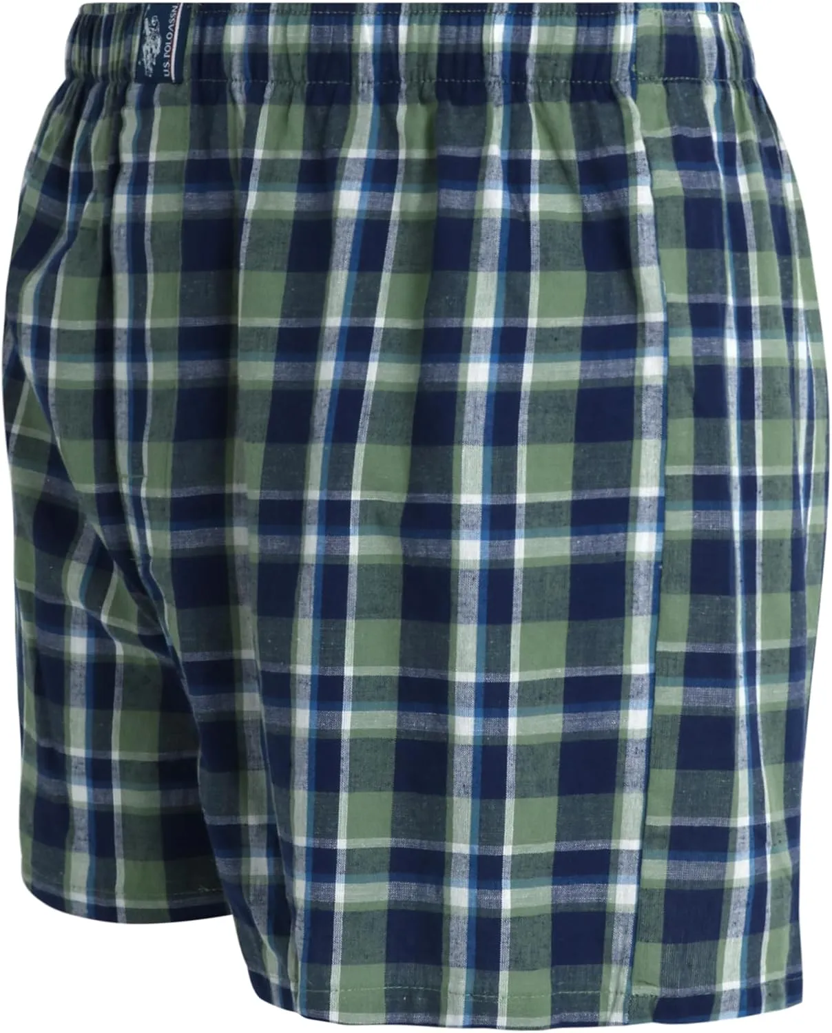 U.S. Polo Assn. Men's Underwear - Woven Boxers with Functional Fly (6 Pack)
