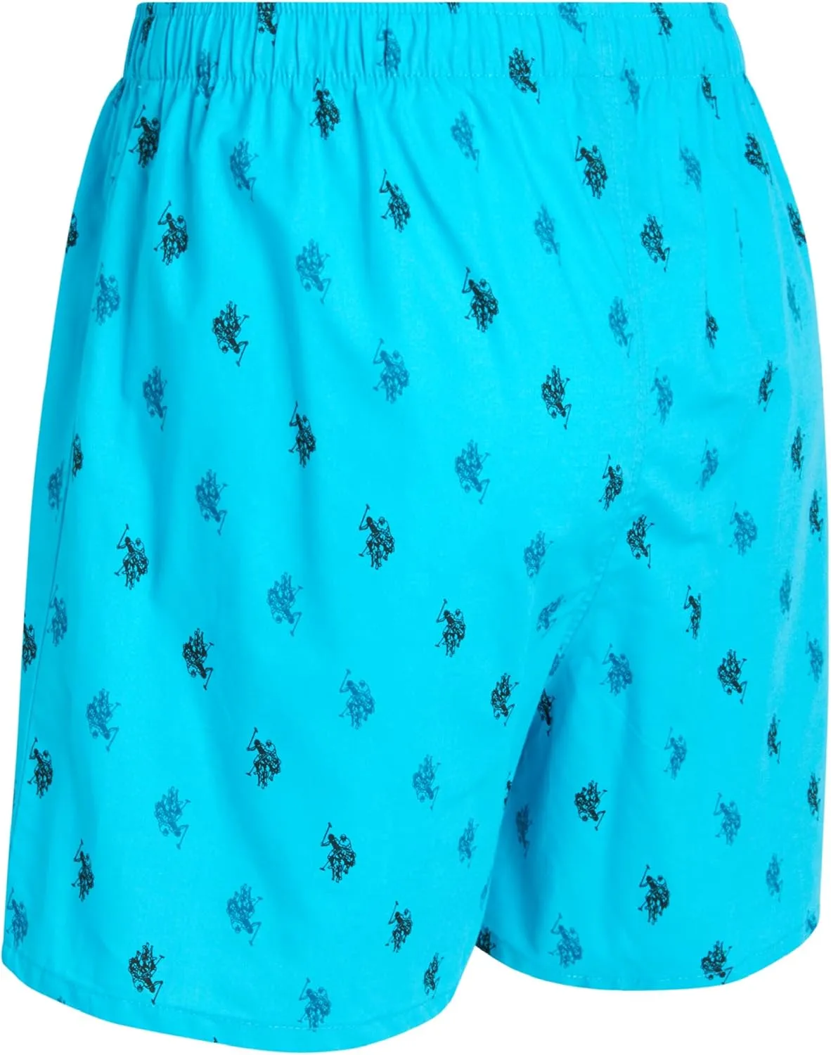U.S. Polo Assn. Men's Underwear - Woven Boxers with Functional Fly (6 Pack)