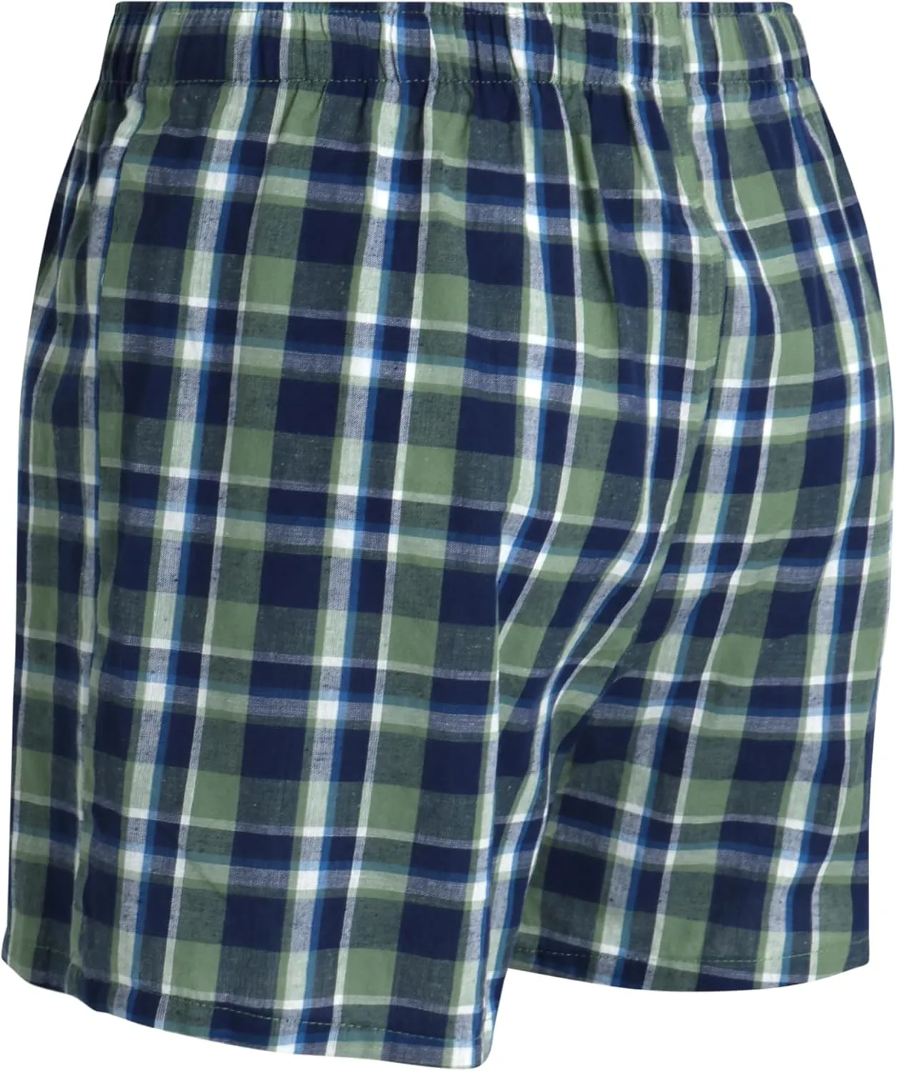 U.S. Polo Assn. Men's Underwear - Woven Boxers with Functional Fly (6 Pack)