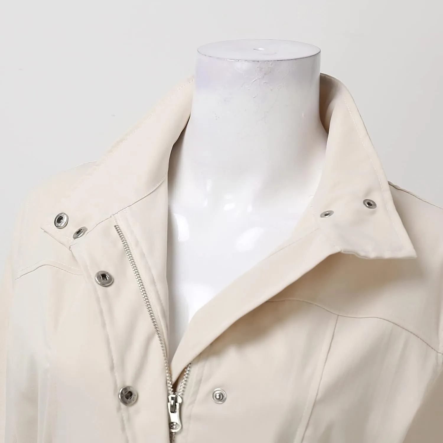 Womens 2024 Graceful Temperament Button Outwear Long Sleeve Zipper Overcoat Comfort Slim Jacket Coat with Pockets Suits