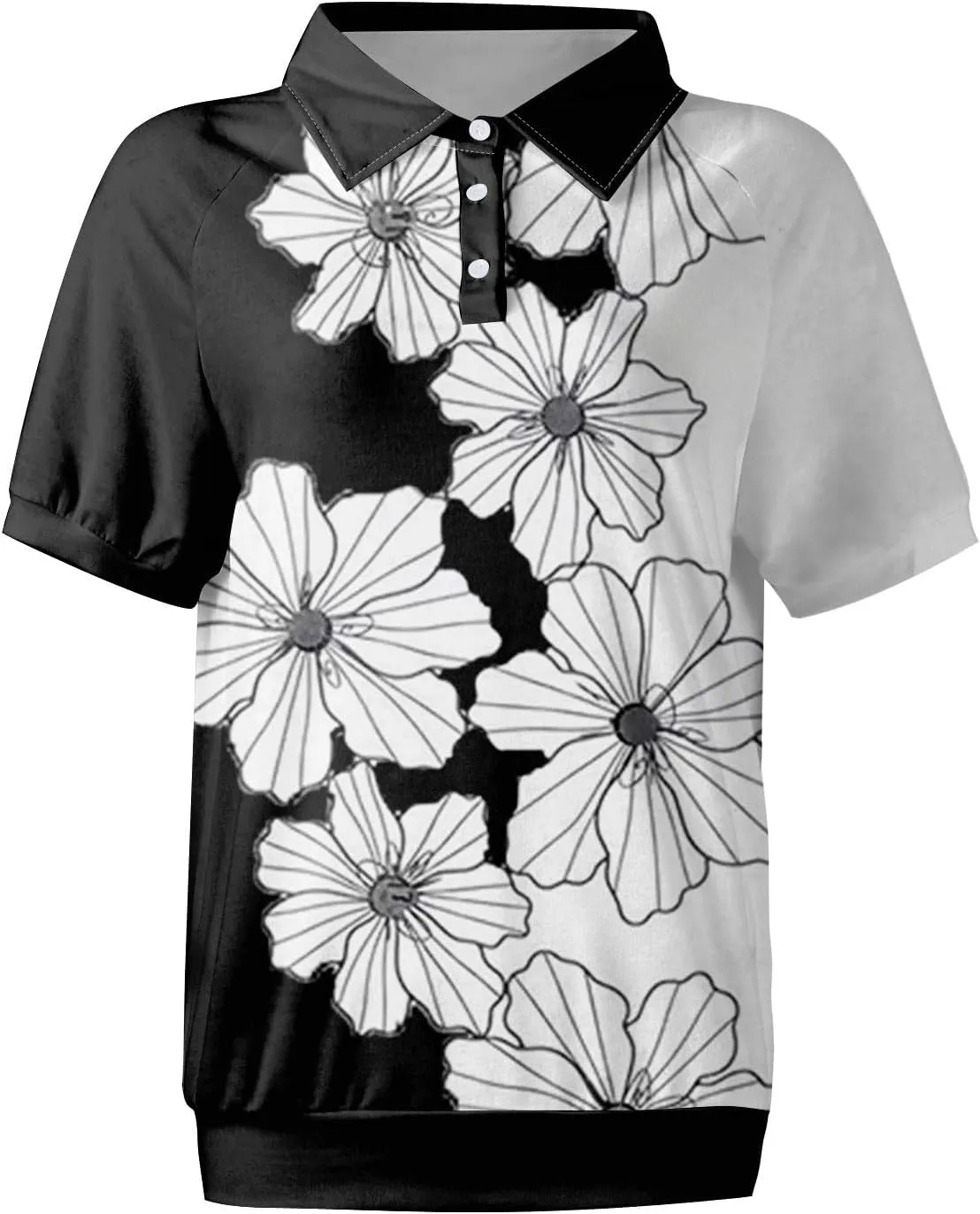 Womens Golf Polo Shirts 2025 Collared Short Sleeve T Shirt Lightweight Moisture Wicking Casual 3 Buttons Outfits