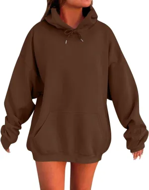 Womens Oversized Hoodies Winter Cute Sweatshirts Pullover Fashion Tops Trendy Outfits